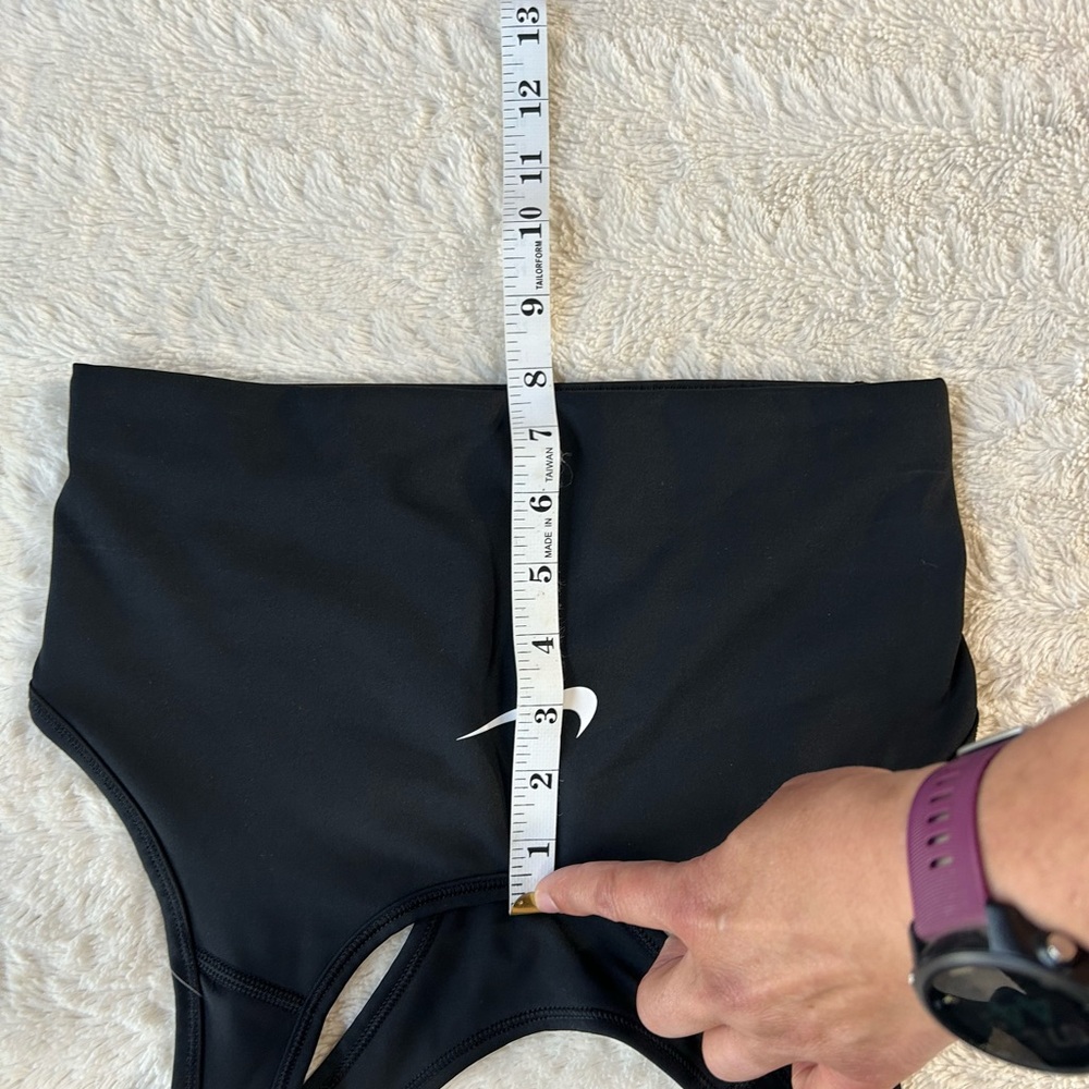 Nike Black Sports Bra Duo with Gold and Silver Accents - Picture 4 of 8